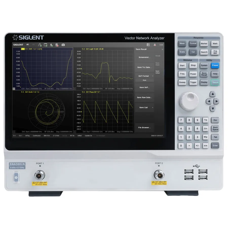 Siglent SNA5002A Vector Network Analyzer