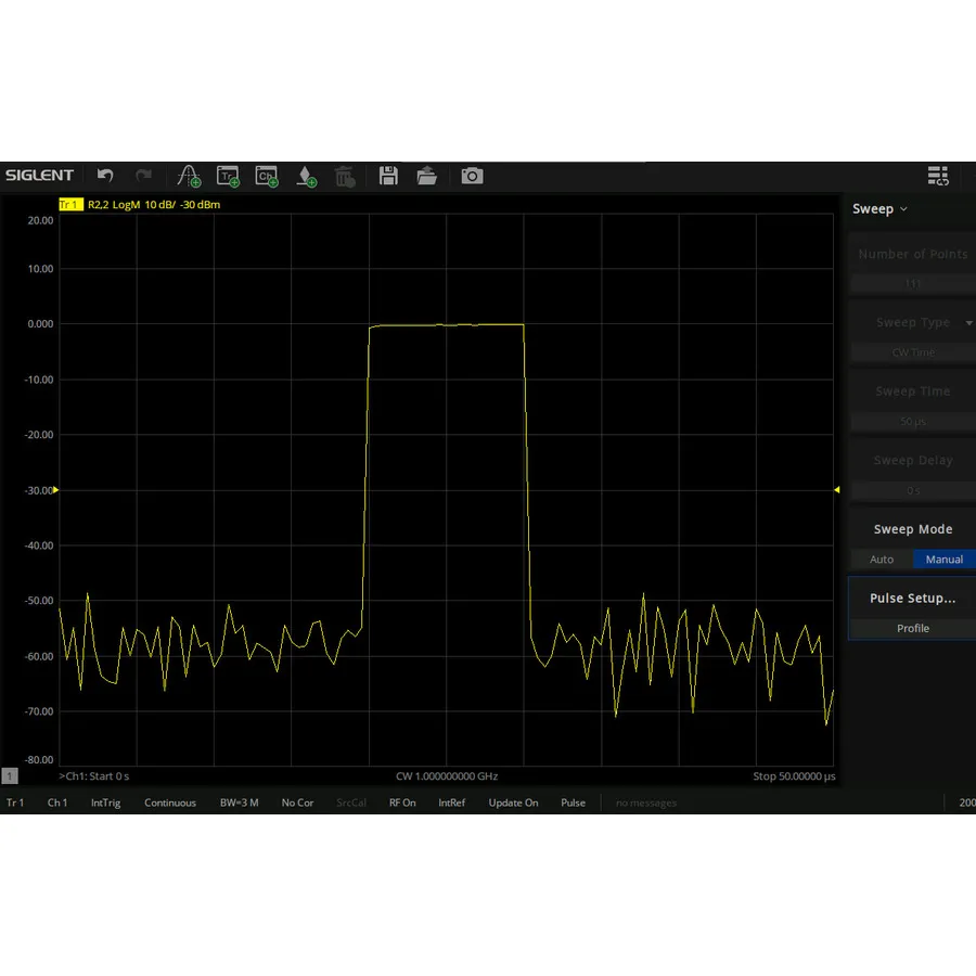 Siglent SNA6000-PM Pulse Measurement Software
