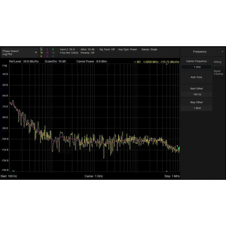 Siglent SSA5000-PN Phase Noise Measurement Software