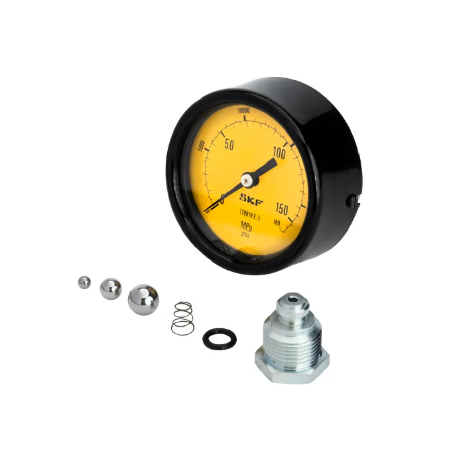 SKF USA 728619 E-3 Pressure Gauge