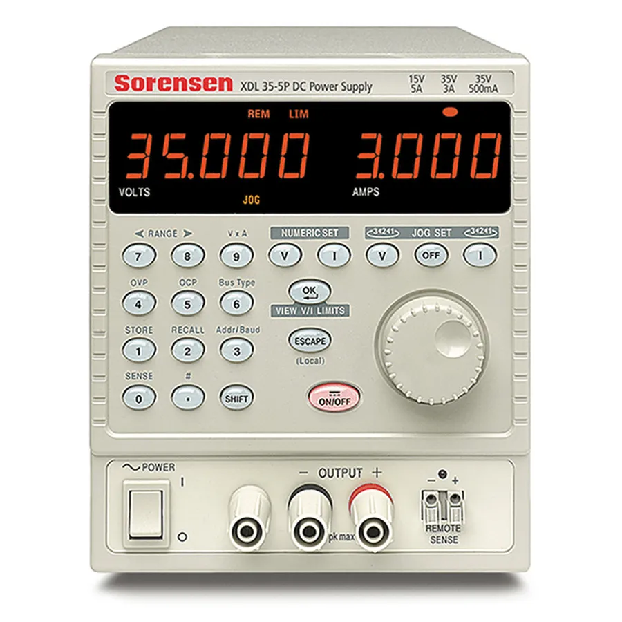 Sorensen XDL35-5P Single Output DC Power Supply