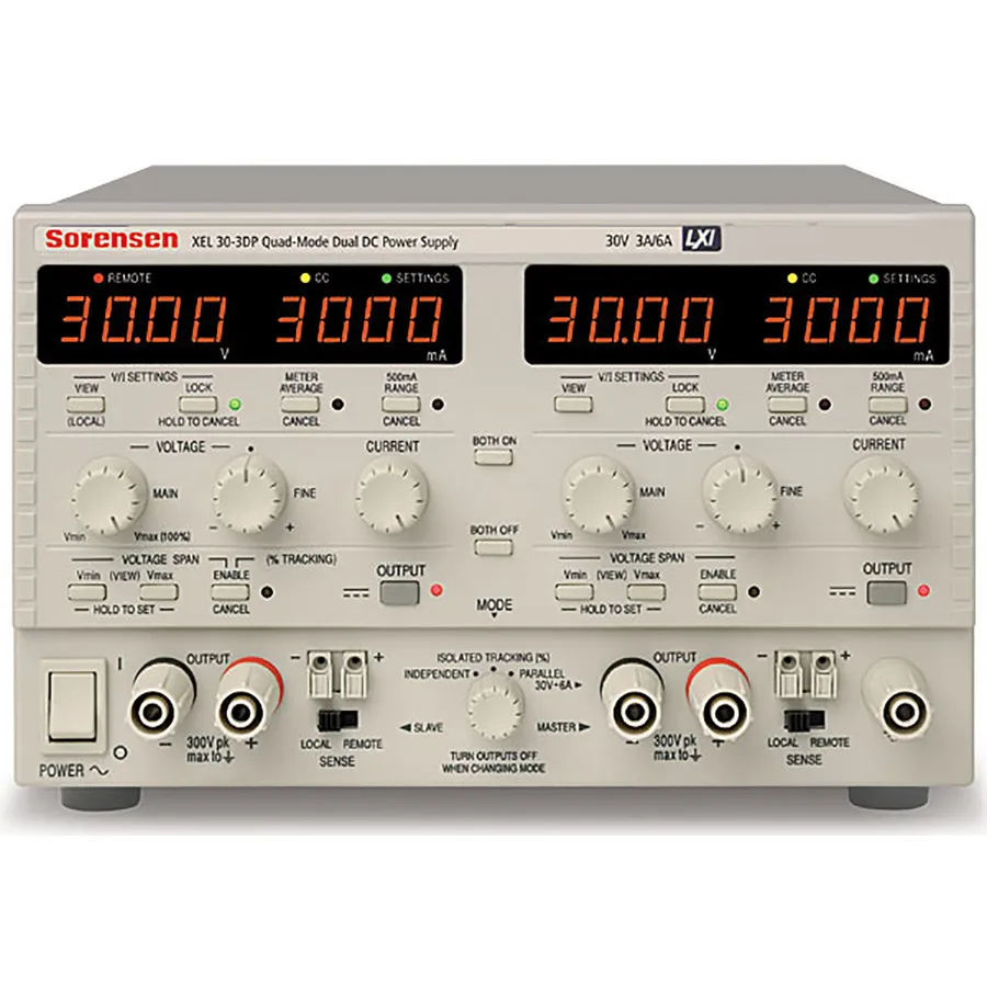 Sorensen XEL30-3DPG Dual Output DC Power Supply