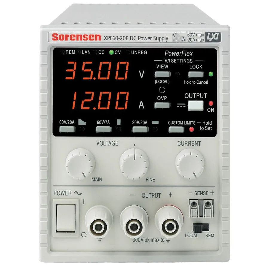 Sorensen XPF60-20S DC Power Supply