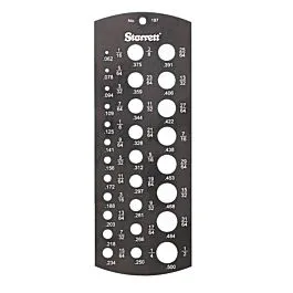 Starrett 187 Jobbers Drill Gage