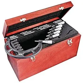Starrett S436DXRLZ Outside Micrometer Set