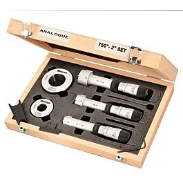 Starrett S78XTEZ Bore Gage Set, 3/4-2"