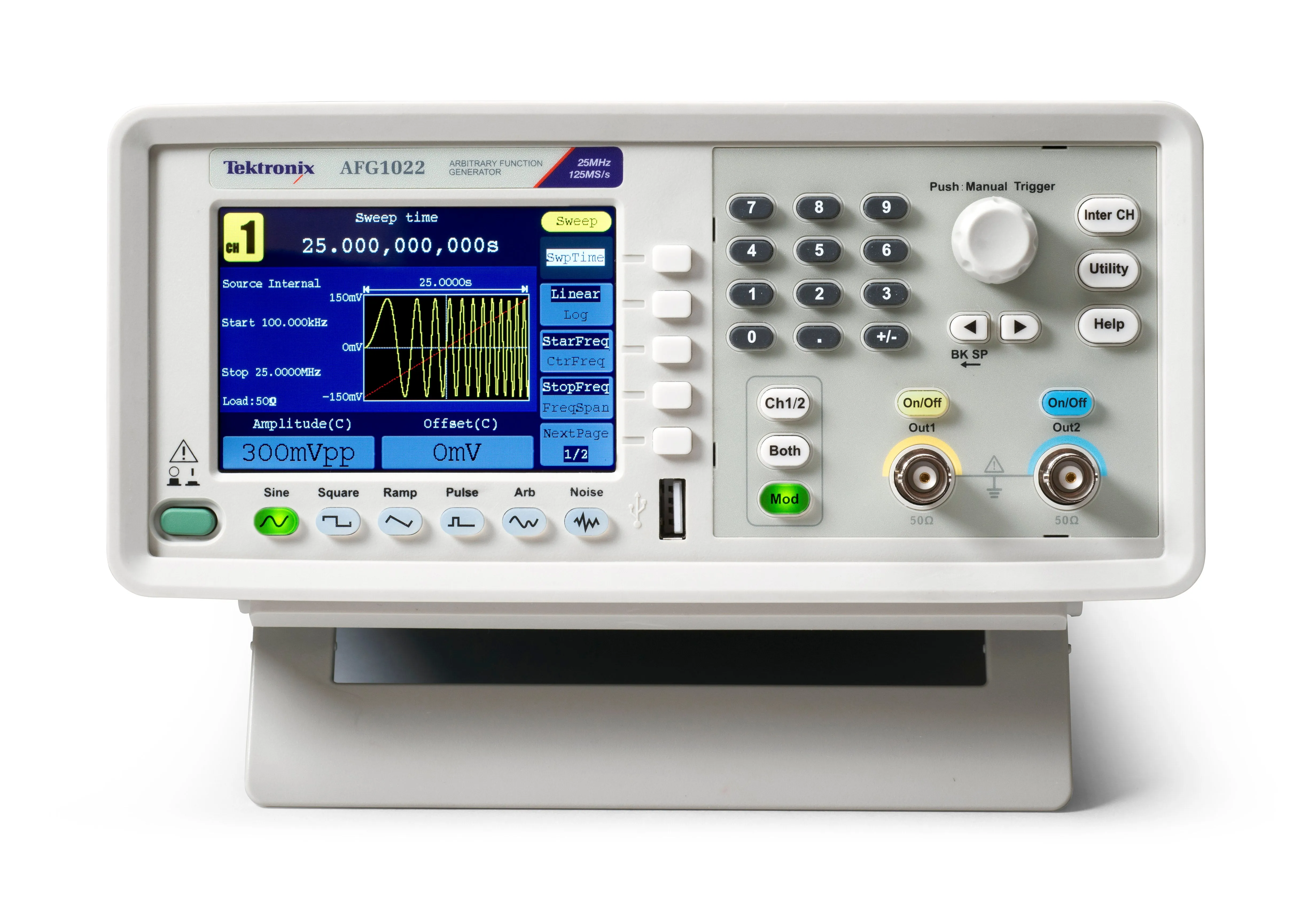 Tektronix AFG1022 Arbitrary Function Generator