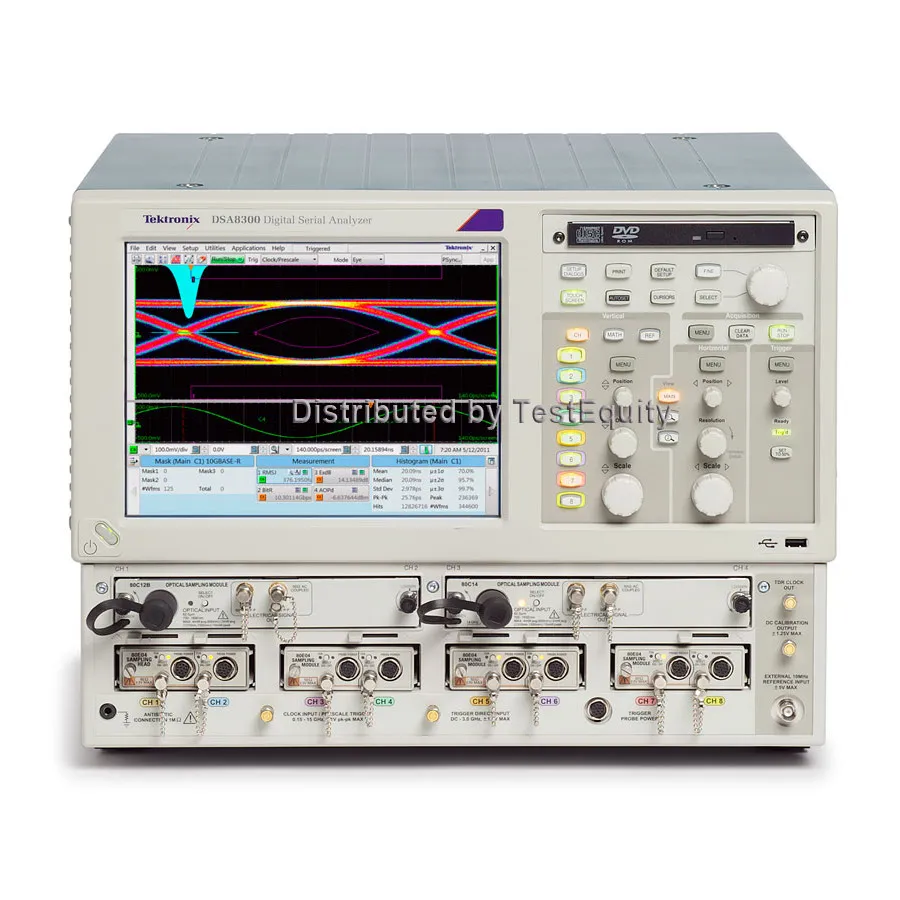 Tektronix DSA8300/W7 Digital Serial Analyzer Sampling Oscilloscope