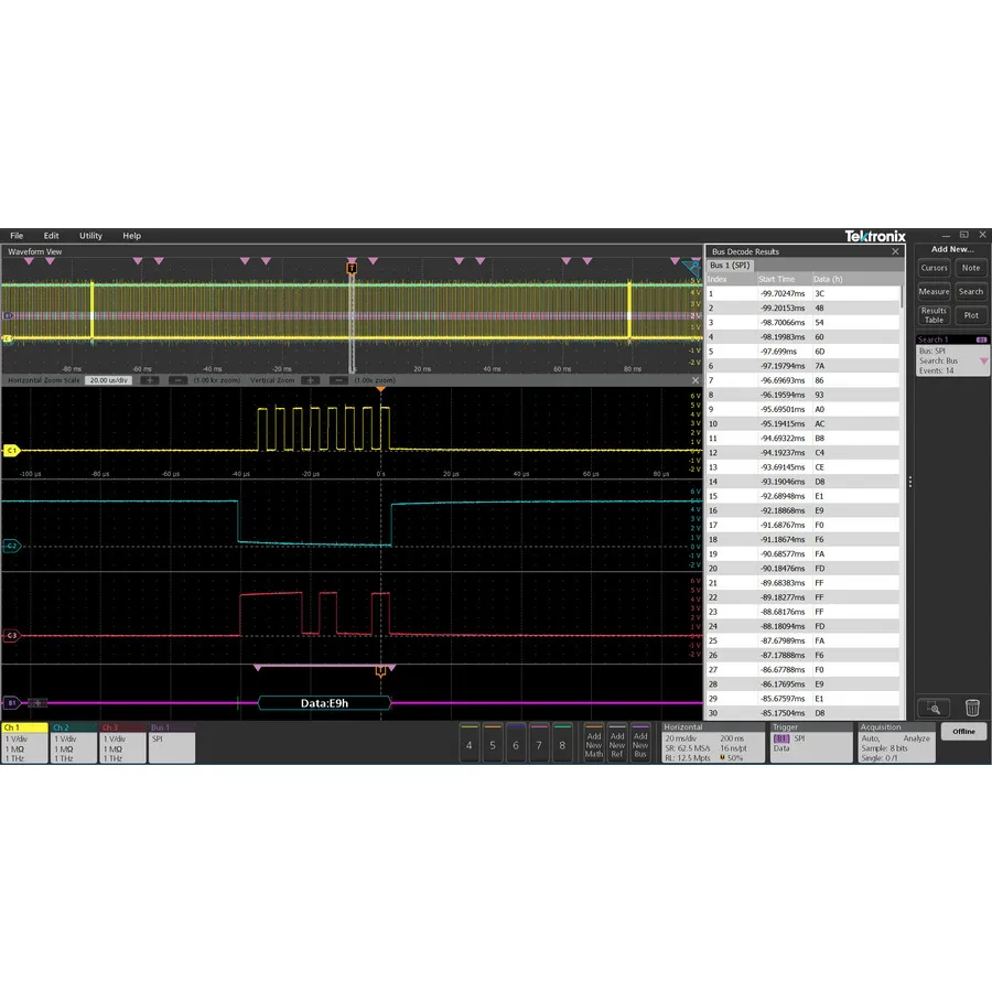 Tektronix TEKSCOPE-PRO-SR Pro Serial Decode Software License