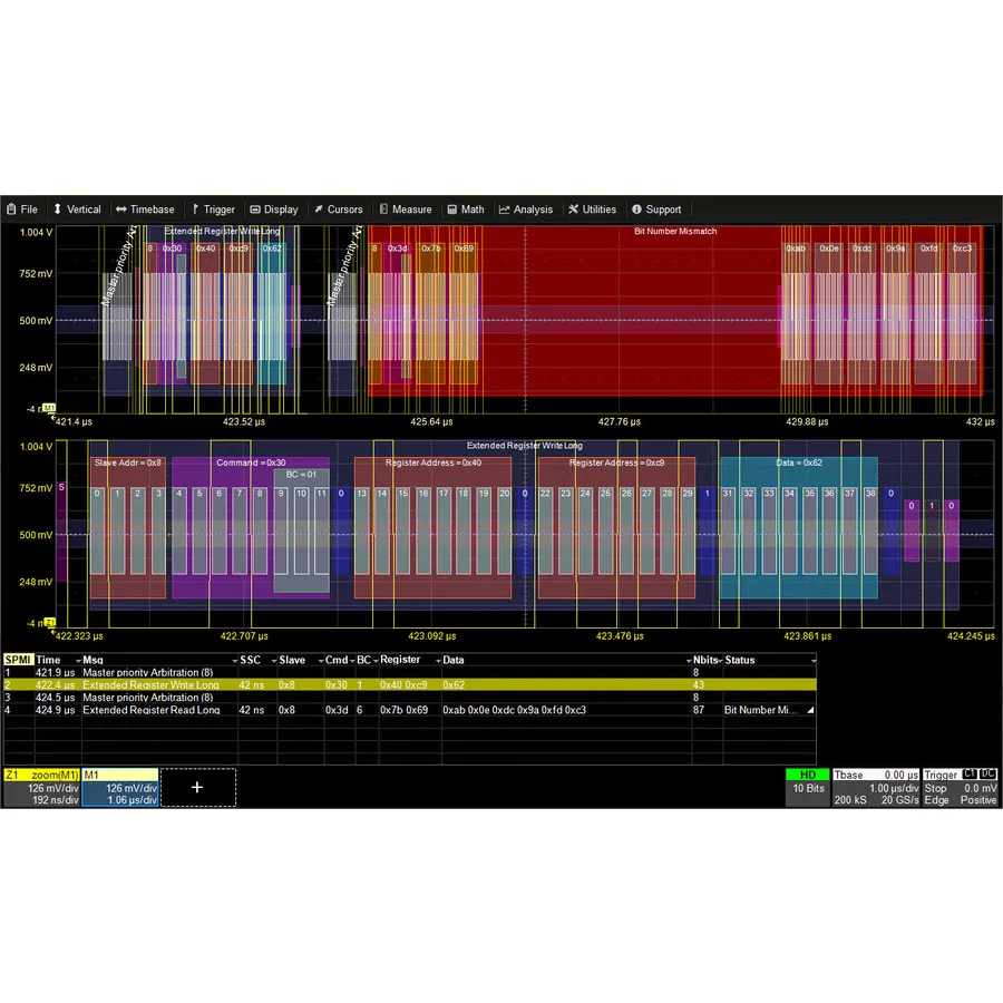 Teledyne LeCroy HDO4K-FLEXRAYBUS TD FlexRay Trigger and Decode Package