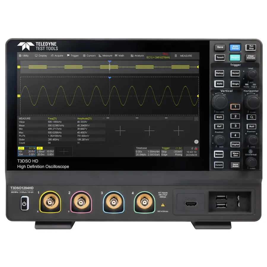 Teledyne LeCroy T3DSO1104HD Digital Oscilloscope