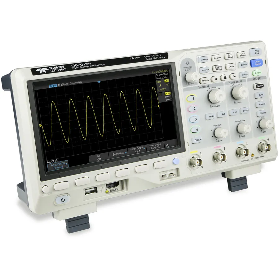 Teledyne LeCroy T3DSO1204 Digital Oscilloscope