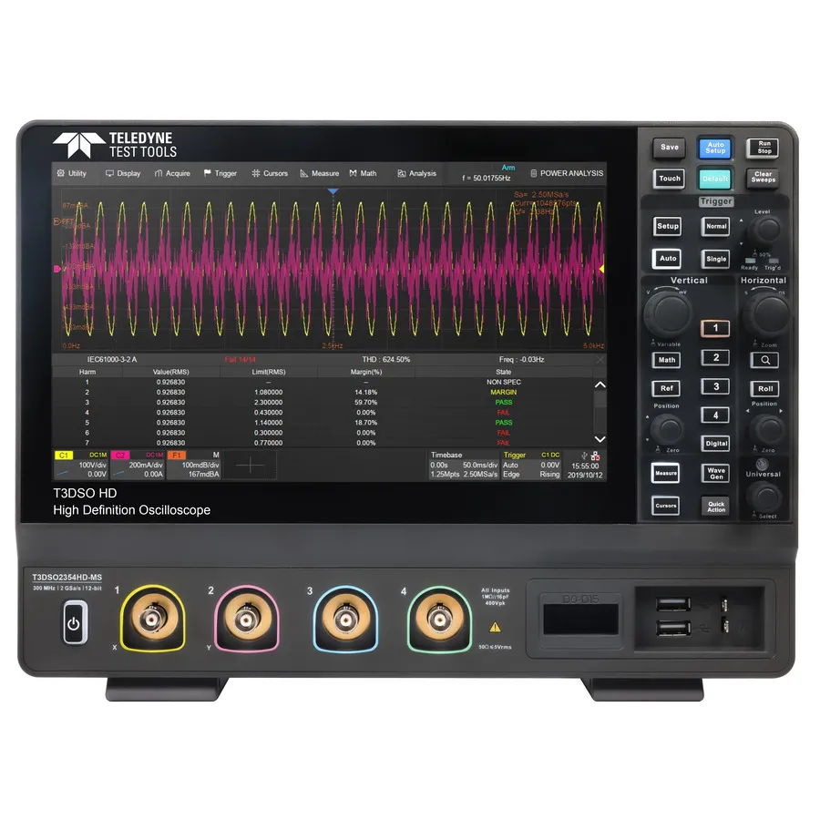 Teledyne LeCroy T3DSO2354HD-MS Digital Oscilloscope
