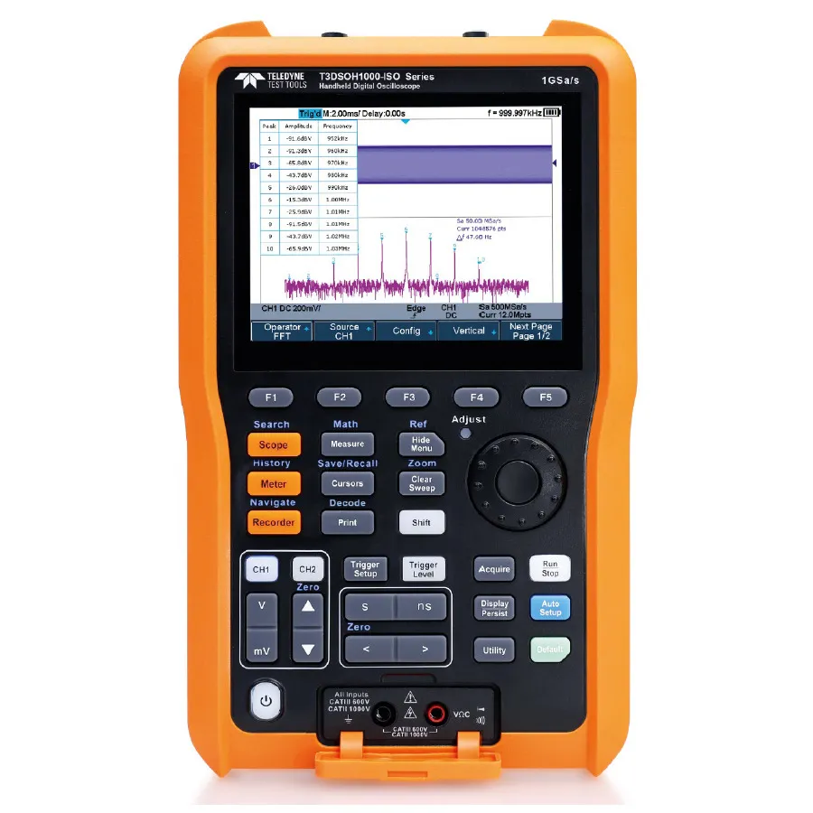 Teledyne LeCroy T3DSOH1202-ISO Handheld Oscilloscope