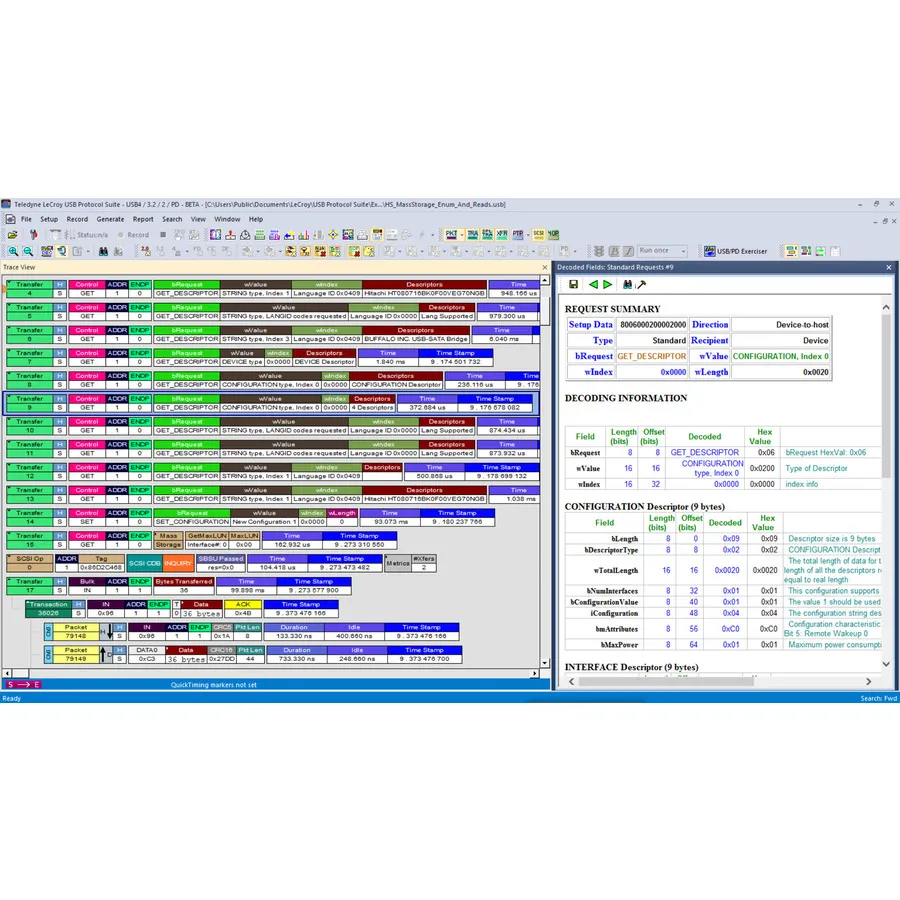 Teledyne LeCroy USB-T0P3-A01-A Protocol Analyzer Upgrade