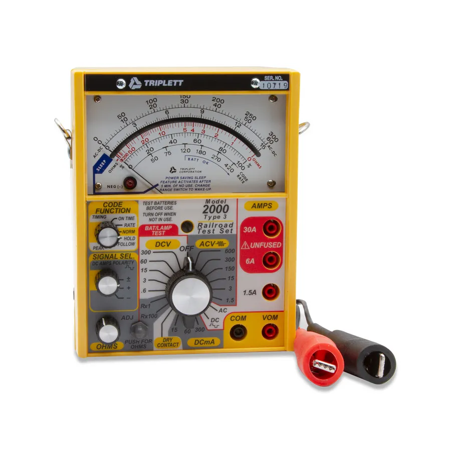 Triplett 2010-NIST Railroad Test Set