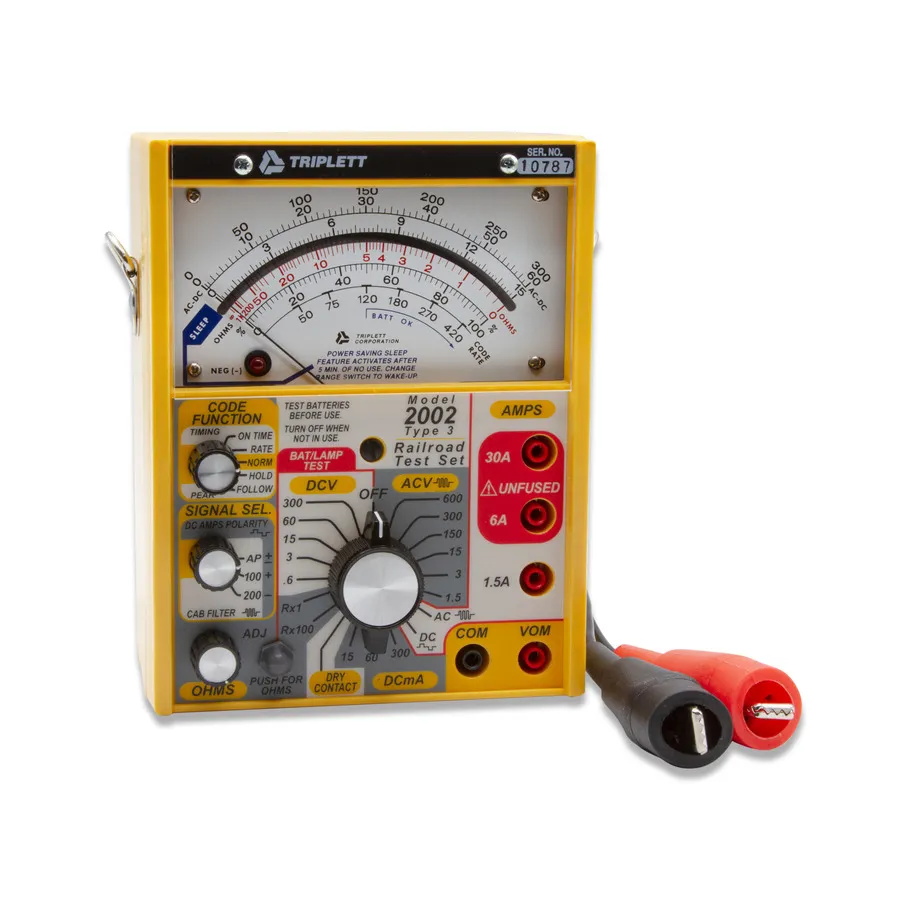 Triplett 2012 Railroad Test Set