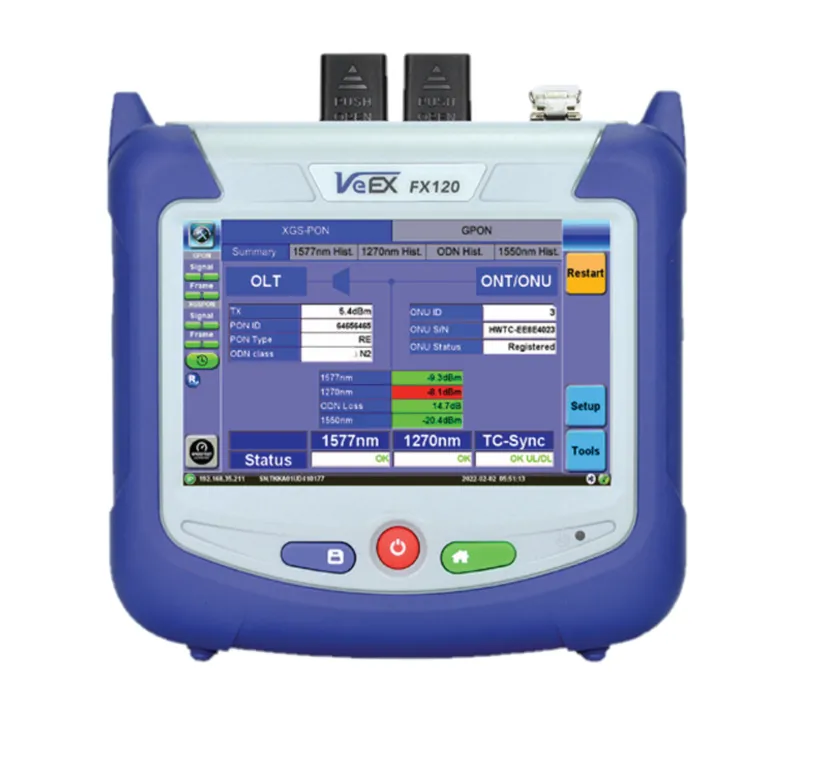 VeEX FX120 Advanced PON Analyzer
