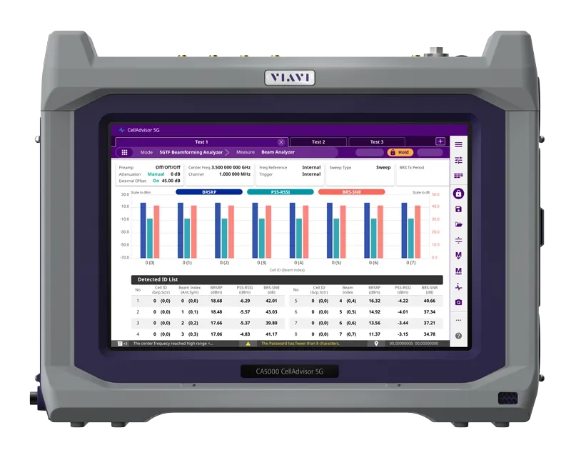 Viavi CA5000VB2 CellAdvisor 5G Bundle