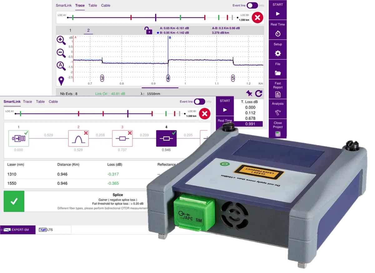 Viavi E4126B-APC 4100 OTDR Module