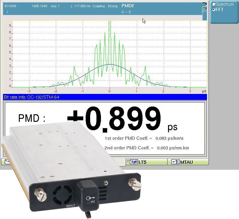 Viavi E81IPMD PMD Testing Module
