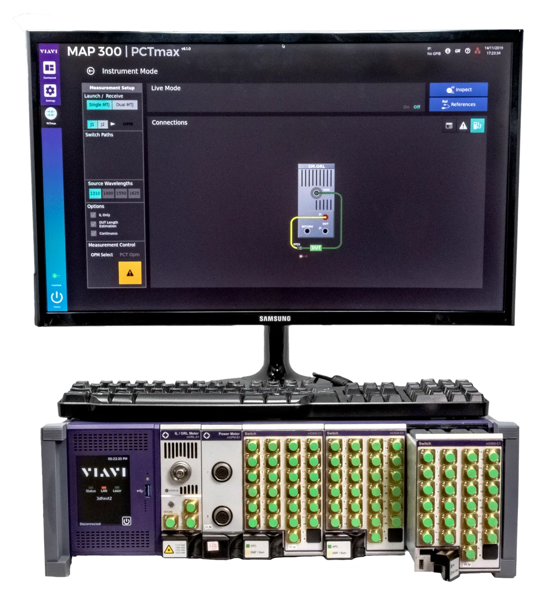 Viavi MORL-A11308-MBID-M101 Multimode IL/RL Test Meter