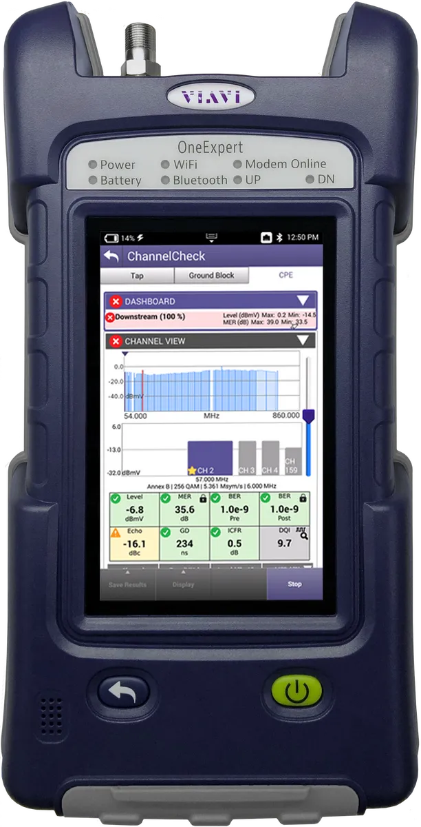 Viavi ONX-220-42-85-D31-PRO DOCSIS Tester